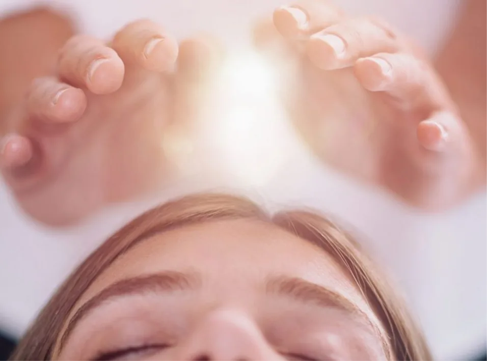 An energy medicine session at The Teal Center